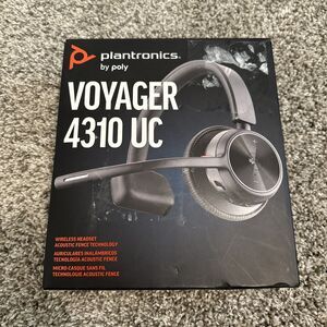 Plantronics Voyager 4310 UC Single Ear Wireless Bluetooth Headset Open Box